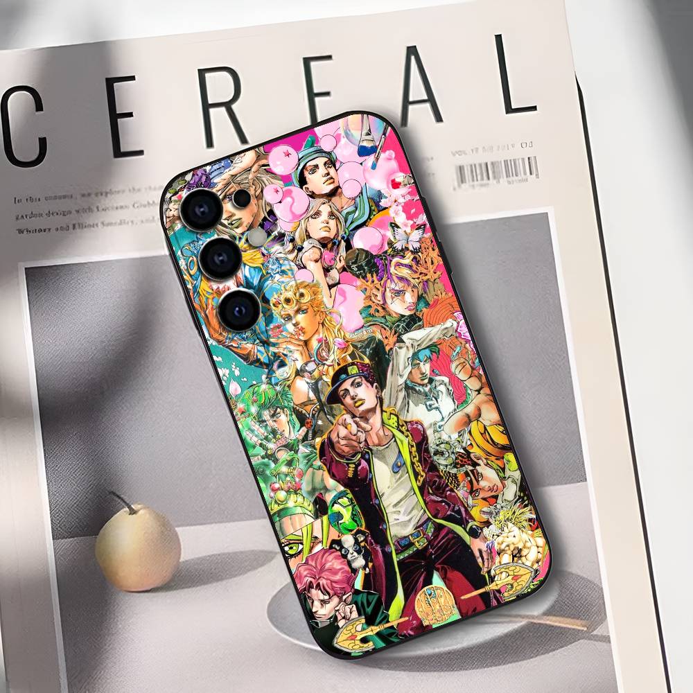 JoJos Bizarre Abenteuer Handyhülle Silikon Weich Für Samsung S25,S24,S21,S22,S23,S30,Ultra,S20,Plus,Fe,Lite