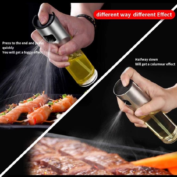 3/4/5Pieces Oil-Spritzer Air Fryer Press Type Refillable Olive-Oil-Sprayer Tool