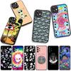 Psykedelisk Tie Dye Freds-Alien Telefonfodral för Apple iPhone 17 16 11 Pro XS Max XR 6 7 8 Plus + 16E SE Fodral