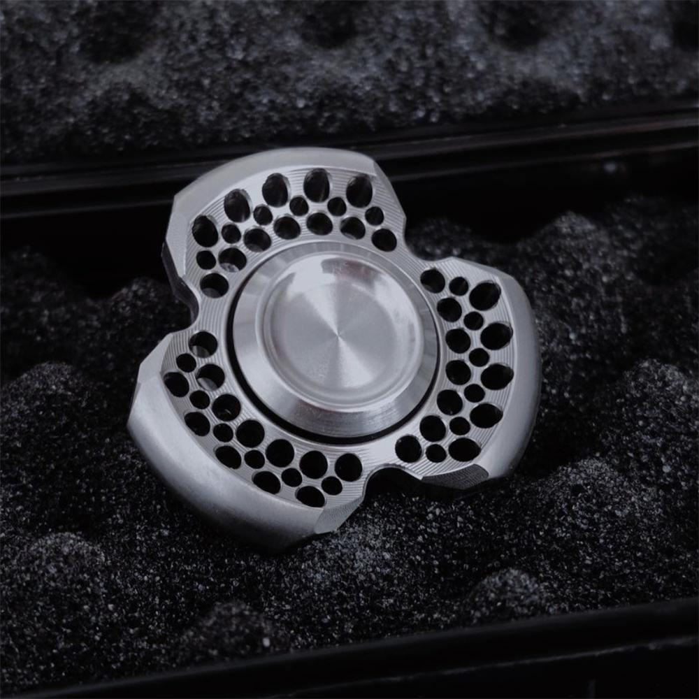 Furnace Stainless Steel Edc Fidget Spinner Anti Stress Toys Fidget Slider Adhd Anxiety Relief Sensory Focus Fidgeting Toys