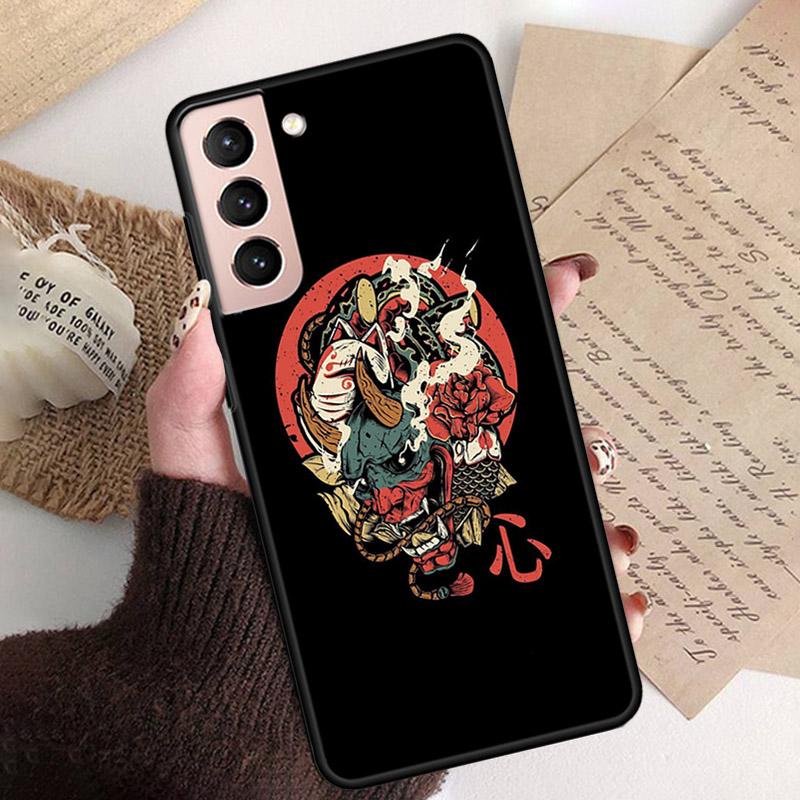 SamuraiPhone Case for Samsung Galaxy S22 S20 Ultra S20 S22 Plus S21 S10 S9 S8 Plus S10E S20 FE Funda Capa