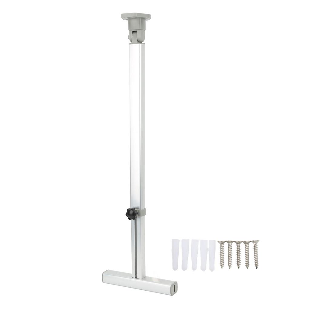 RV Foldable Bar Support 590 To 775mm Height Adjustable Heavy Duty T Bar Anodized Table Support Legs For Campers Caravans