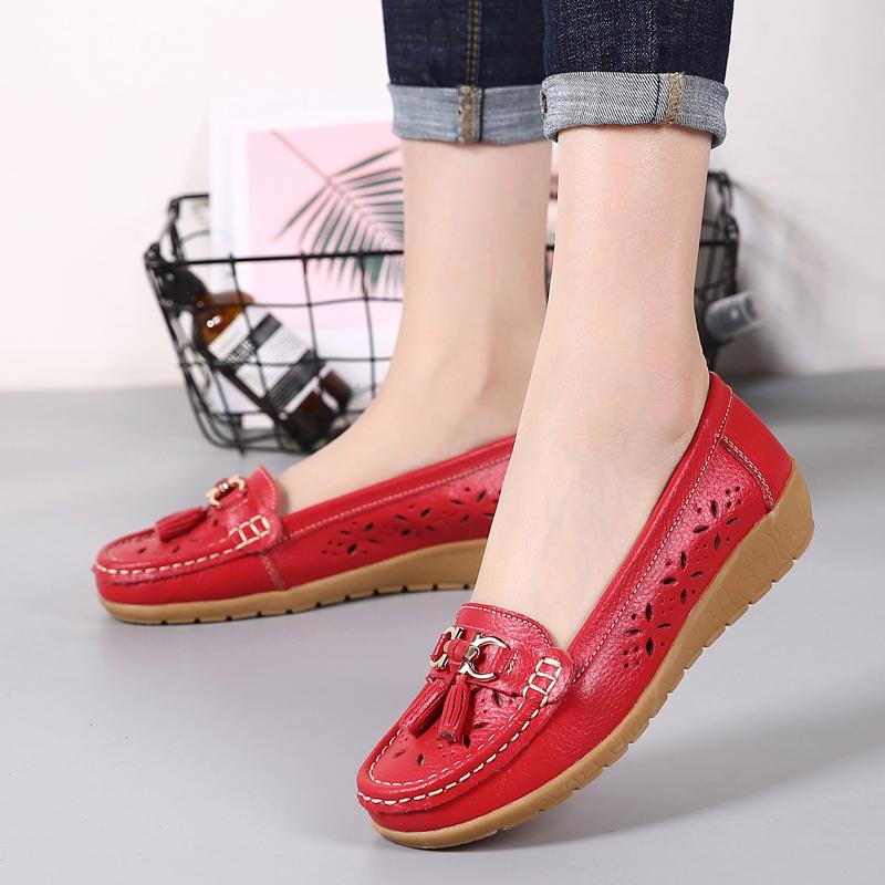Damenschuhe Slipper für Ballerinas Damen Mokassins Freizeitschuhe Flache Schuhe für Damen Freizeitschuhe