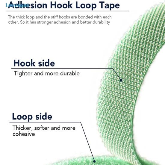 1 Roll Multi-use Anti-slid Cable Tie Fastener Tape Practical Adjustable Wire Tie Wrap for Home