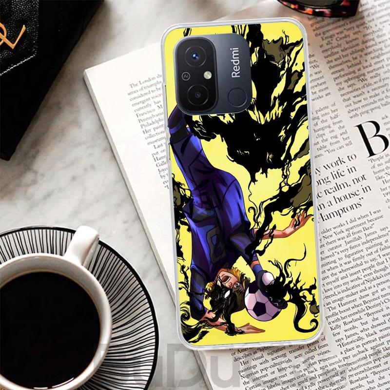 Blue Lock Bachira Meguru Cover For Xiaomi Redmi 14C 13 13C 12 12C 10 10C 9 9C 9T 9A Phone Case 10A 8A 8 7A 7 6A 6 Pro K70 K60 K4