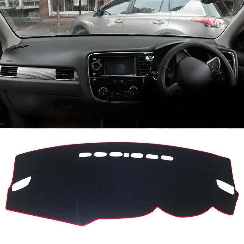 Für Mitsubishi Outlander 3 Auto Armaturenbrett Vermeiden Lichtpolster Instrumentenplattform Schreibtischabdeckung Matte Teppiche 2013-2017 2018 2019 2020