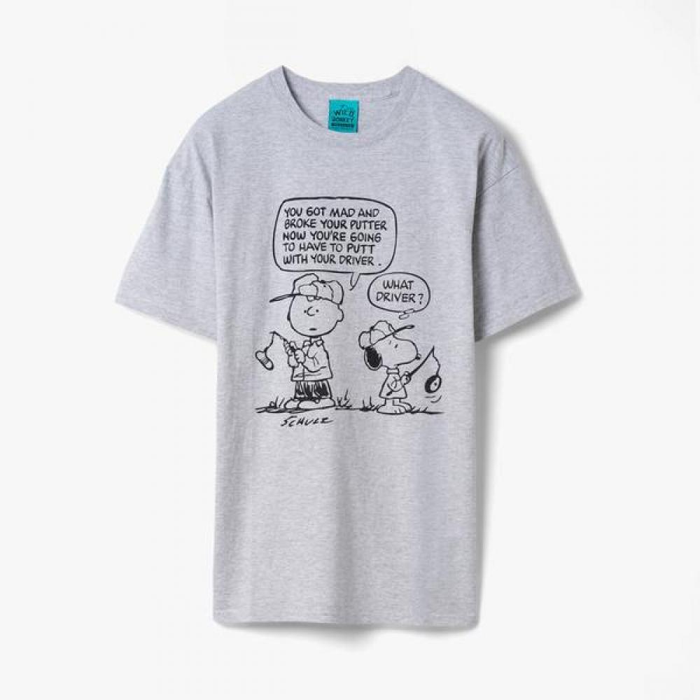 Monostereo Wild Donkey Mad Tshirt Heathered Gray Wif2m60002a10 HERITAGE GRAY (HEATHERED GRAY)/M(100)