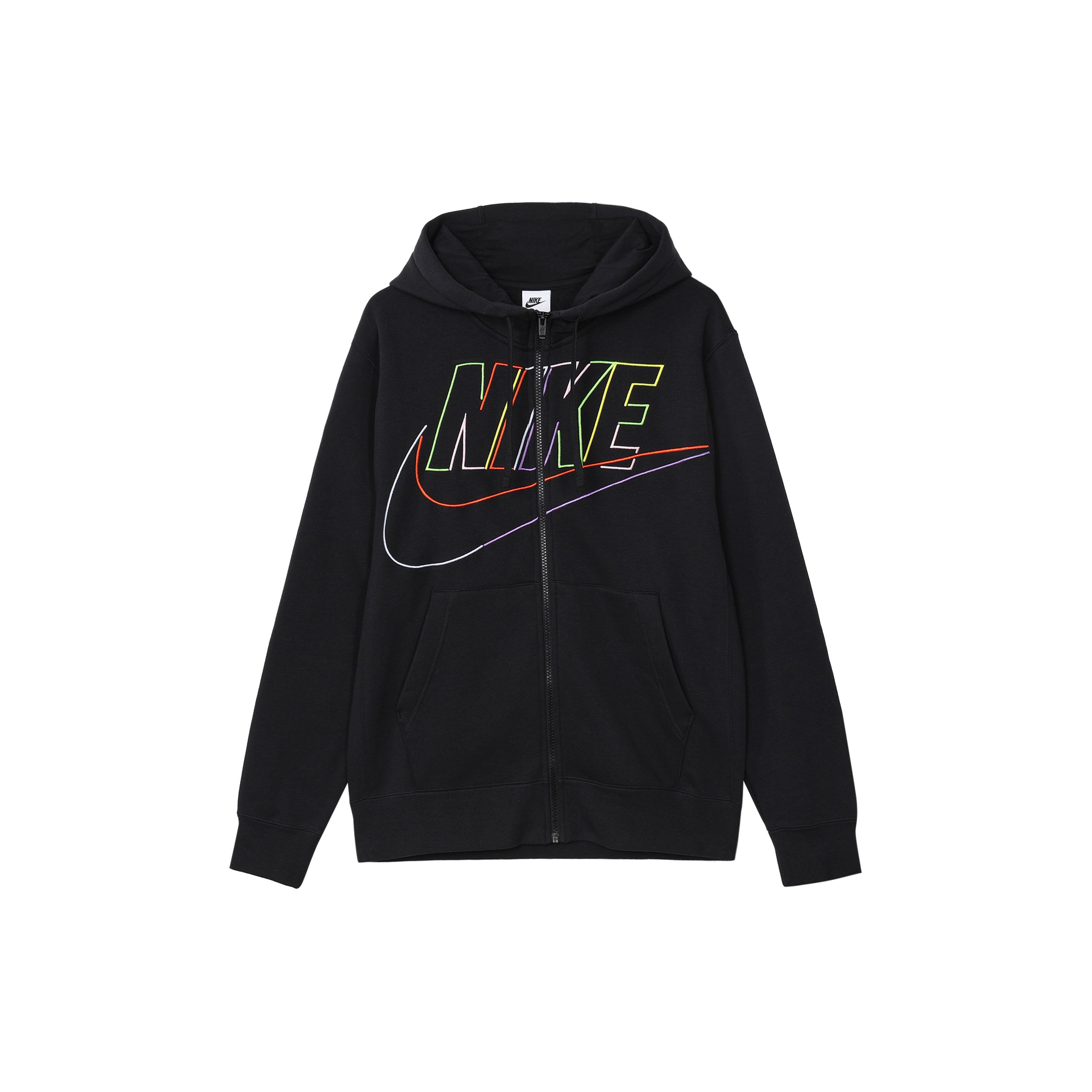 

Мужская куртка с капюшоном и вышитым логотипом Nike, черная DX0536-010 M