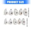 Concave Oysters Shell for Crafts Oysters Shell Bulk, for Home Vases Filler,Xmases Ornament,DIY Art and Crafts Sea Shell
