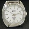 VINTAGE HMT KOHINOOR HAND-WINDING INDIAN MENS WHITE COLOR DIAL WATCH a440940-4 HT-a440940
