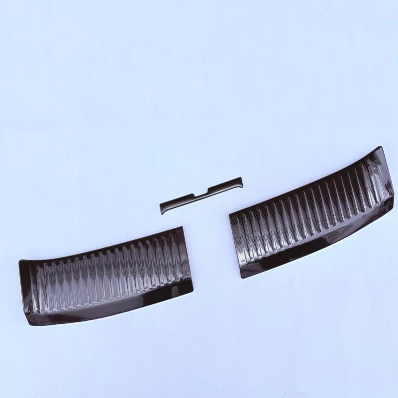 For Honda Passport 2025 2026 Steel Interior Rear Bumper Protector Door Sill Welcome Trunk Tread Plate Molding Accessories