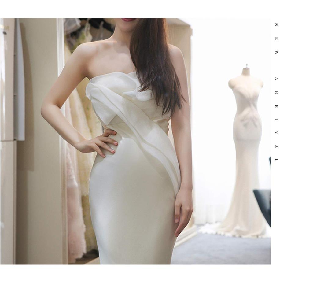 White Wedding Perfect for Wedding and Overseas Long Perfect for Travel Photography [Nami Iki] Dress, Receptions, Weddings, Weddings, Dress, (White,