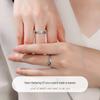 Luminous Kitten & Puppy Couple Rings: Cute Animal Cartoon Design, Glowing Gift Pair