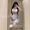 Original Sexy and Pure Desire Maid Set, Lace Seductive and Romantic Underwear, Maid Costume, Uniform, Pajamas 1097