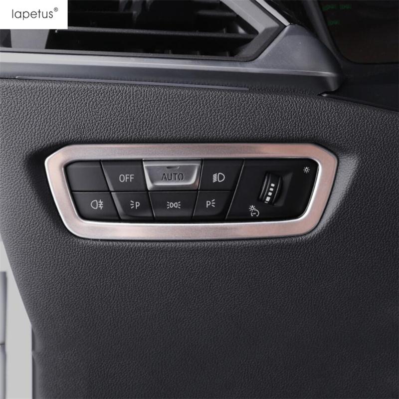 Gear Shift Panel / Head Light Lamp / Dashboard AC Air Vent / Window Lift Cover Trim Accessories For BMW 3 Series G20  - 2024