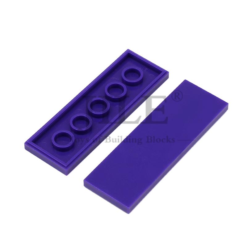 40pcs MOC Smooth Tile 2x6 DIY Building Blocks 69729 Bricks Compatible Educational Creative Assembled Children Construction Toys