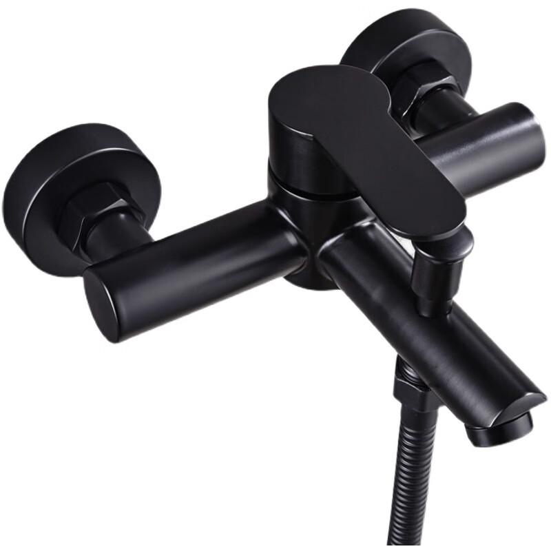 VEMUSE JDF-CW-174 Painted Black Shower Faucet