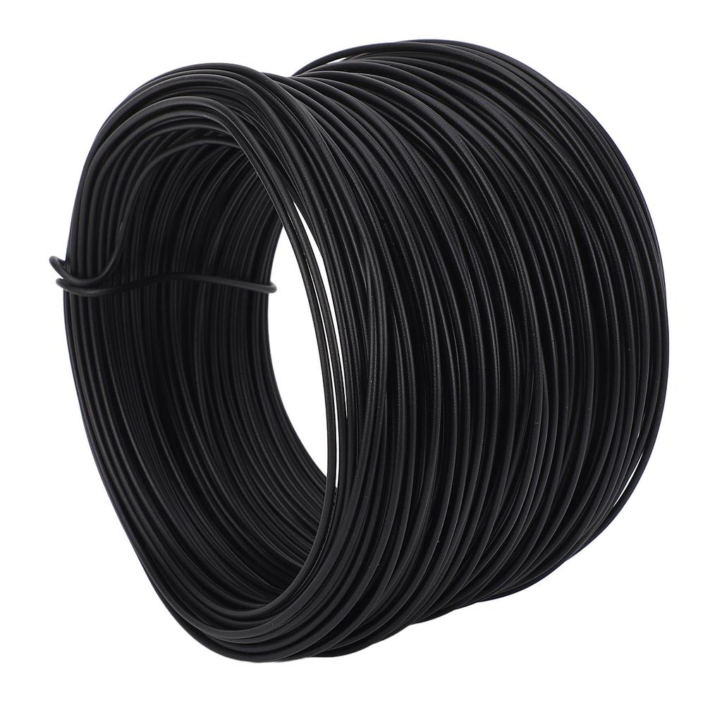 Electro Galvanized Iron Wire 0.9 40m Round Sturdy Flexible PVC Coated Binding Tie Wire