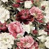 Vintage Floral Peel and Stick Wallpaper Pink Flower Removable Contact Paper Boho Self Adhesive Wall Paper for Bedroom Bathroom