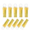 10Pcs T5 B8.5d LED Light Car Dashboard Speed Lights Bulb Cars Interior Lamp Accessories Dashboard Side Switch lamps 12V