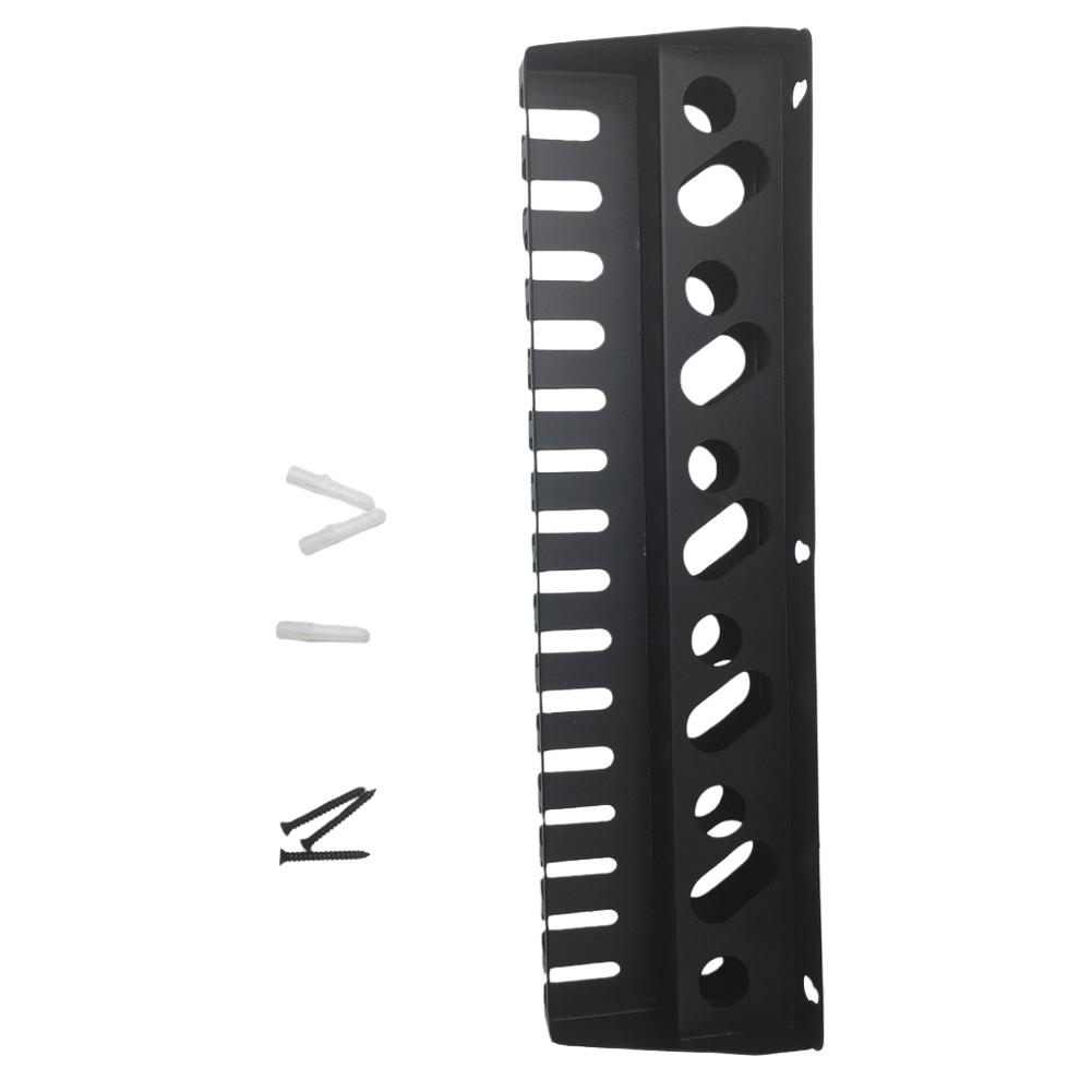 Tool Holder Wall-Mounted Clamp Storage Rack Suitable Workshops Sheds Garages Multifunctional Tool Organization