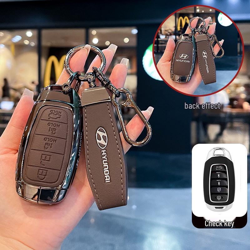 Kompatible Schlüsselhülle für Hyundai Modelle: Elantra, ix35, Coupe, Tucson, Mingtu, ix25 und Kona