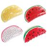 Pitaya Ponytail Holder Srawberry Women Shark Clip Fruits Hair Claw Korean Hair Clips Watermelon
