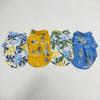 Summer Beach Style Dog Shirt - Anti-Shedding Two-Legged Apparel for Small Dogs