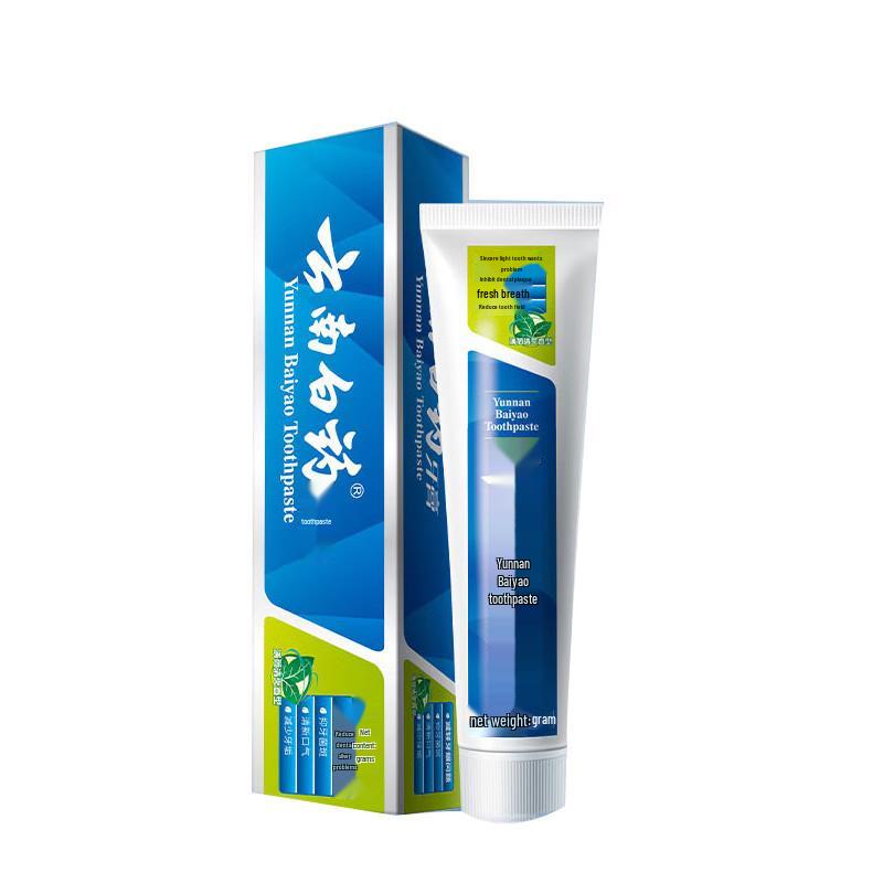 Yunnan Baiyao Classic Mint Toothpaste Oral Care Bundle
