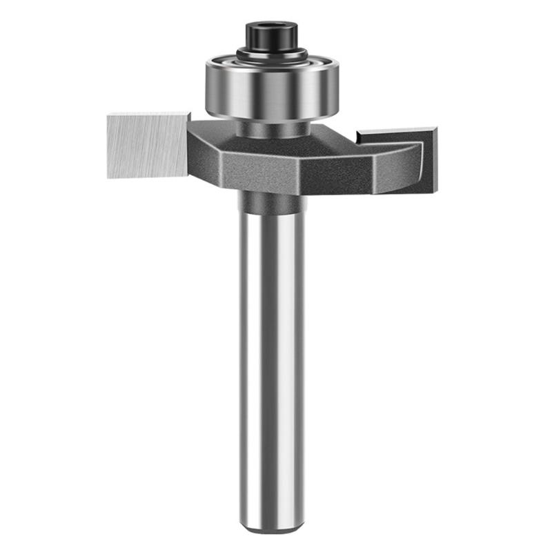 T Type Milling Cutter Trimming Machine Guitar Edging Inlay Slot Tool Guitar Making Tool Slotting Cutter Easy to Use