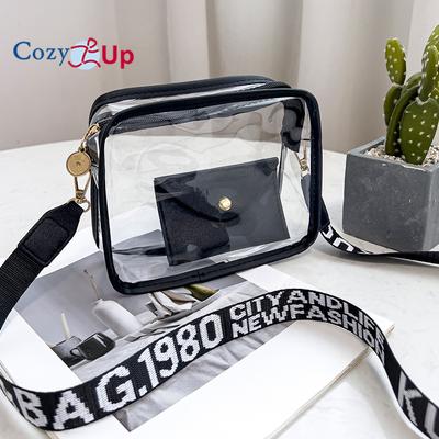 Cozy Up Transparent Jelly Bag Damentasche Modische Umhängetasche