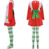 Strawberry Shortcake Costume For Women 1980s Vintage Cartoon Dress Halloween Cosplay Outfit Pink Baker Hat & Dress Set Takerlam
