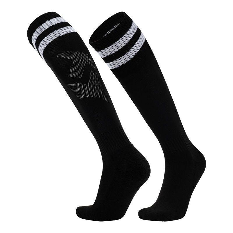 Football Socks, Stockings, Thickened Towel Bottom Socks, Football Adult Sweat-absorbing Non-slip Sports Socks, Striped Over Knee Children