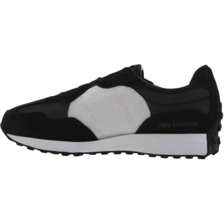 

New Balance NB 327 Abrasion Resistant Abrasion Resistant Low top Kids Running Shoes Black White Kids YS327BW Standard (M) 36