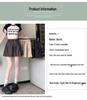 2025 Sweet Korean High-Waisted Quick-Dry Ruffle Pants with Pockets