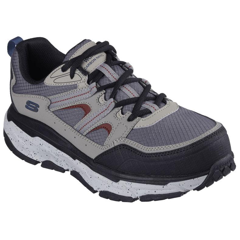Skechers Outdoor Fashion Comfortable Shock Absorbing Wear Resistant Breathable Supportive Lightweight Rebound Low Top Hiking Shoes 237192-NMLT
