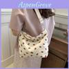 Stylish Korean Sweet Tote Bag In White Pink Brown And Black For Trendy Summer Outfits