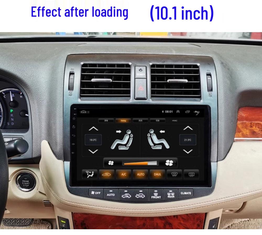 Compatible with Toyota 13th/14th Gen Crown: 9.7-inch Vertical Screen Smart Central Control GPS Navigation System