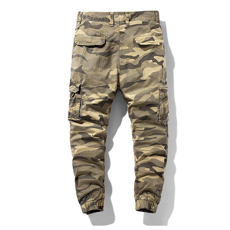 New Men's Camouflage Overalls Versatile High Street Loose Pants Casual Pants Functional Wind Pants Men's Premium Sense