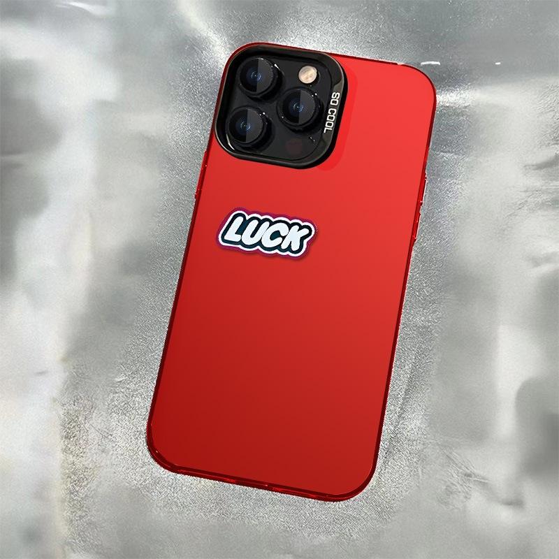 Fa Cai applies to Apple 15promax red phone case iPhone14Pro men's 2026 New Year's Apple 1