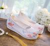 Elegante chinesische Stil Stickerei Schleifenschuhe - Inspiriert von antiken Kostümen, Damen Bühnen- und Film-Schuhwerk