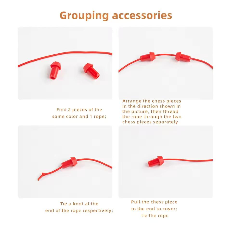 Twisted Rope Puzzle Game Brainy Knots Rope Untangling Board Game, Rope Knots Challenge Game, String Solution Central Lacing Toys