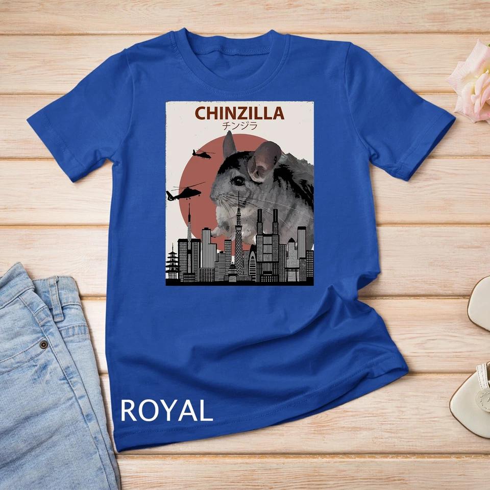 Chinzilla Funny Chinchilla T-Shirt - Chinchilla Lovers Gift Unisex T-shirt 2 L