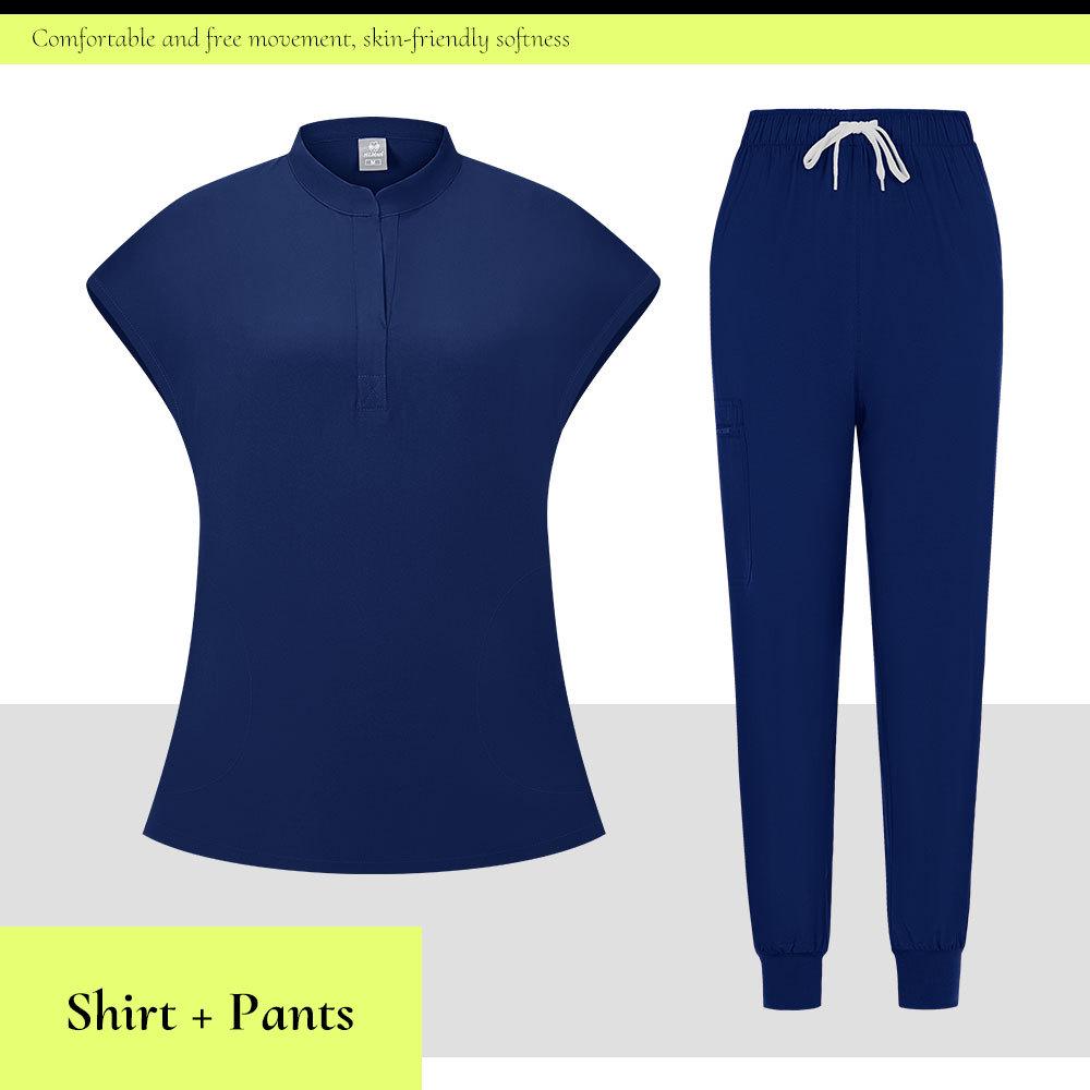 Elastic Quick-Drying Medical Uniform for Men & Women: Hospital, Dental, and Nursing