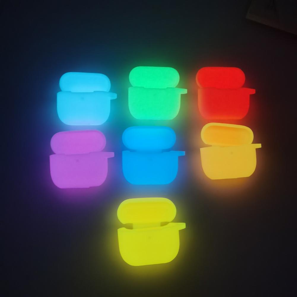 For AirPods Pro 3 Luminous Case Wireless Bluetooth Silicone Protective Cover with Anti-Scratch Design Earphone Shell