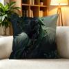PPopular Genshin Impact Fatui  Pillow Case Square DoubleSided Sofa Cushion Cover Bedroom Bedside Pillow