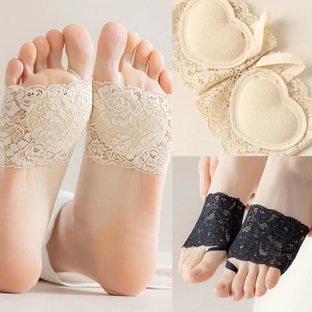 Hollige Sobe Lace Pad Non-slip Fake Socks FREE