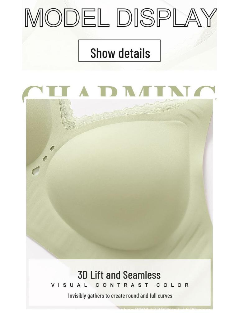 Summer Plus Size Women's Push-Up Bra: Minimizes, Lifts, Shapes, and Supports Large Breasts with Anti-Sagging Design
