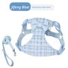 Breathable Mesh Dog Chest Harness Bow Anti-Escape Harness Trendy Pet Chest Harness  Pet Walking