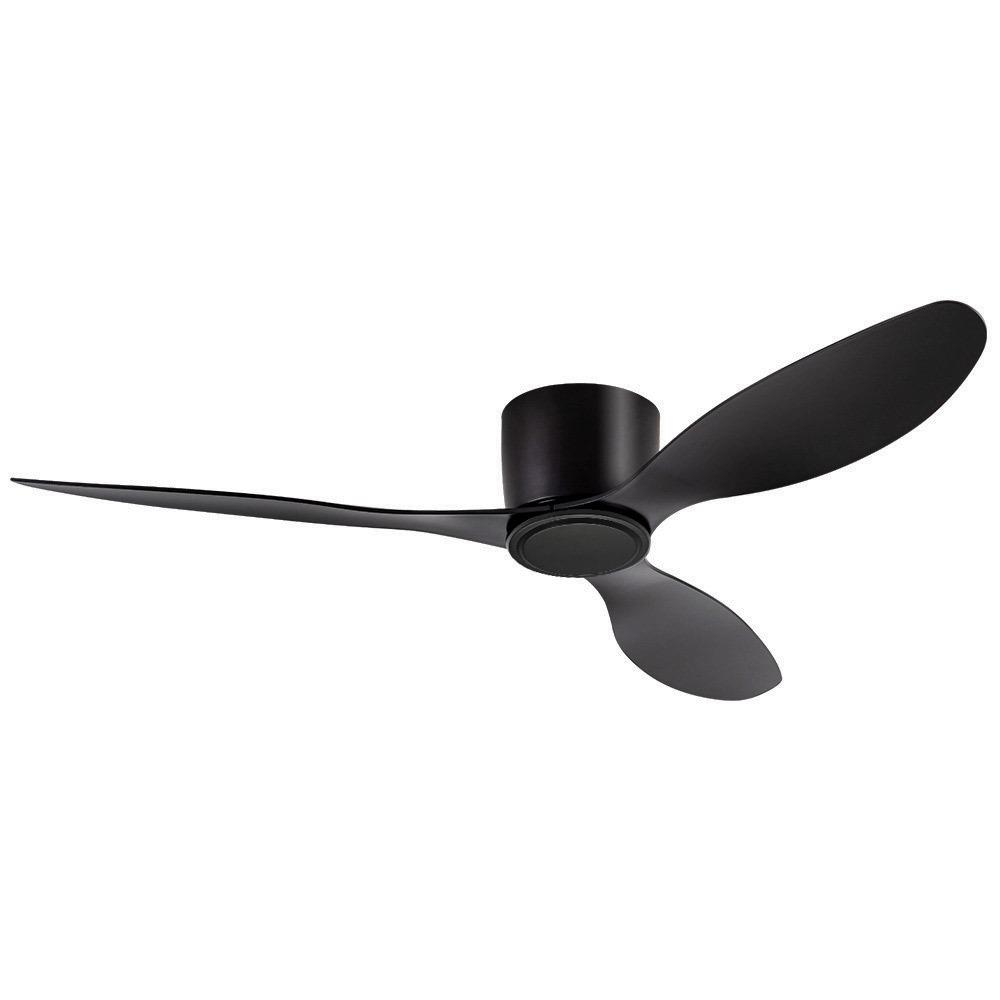 High Power Retro Black Ceiling Fan for Home or Commercial Use - No Light